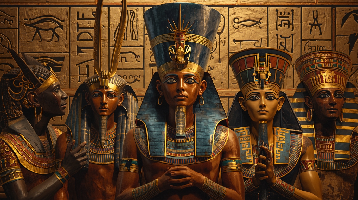 Egyptian Deities - Golden Pharaohs